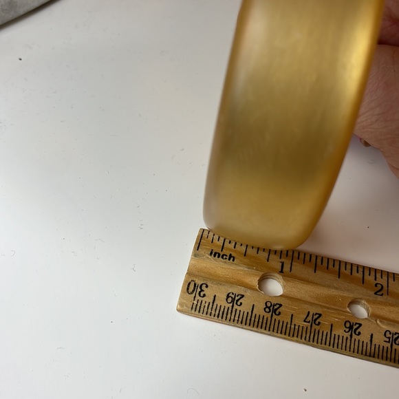 🌷VINTAGE CHRISTINA DEFALCO RESIN BANGLE BRACELET - Picture 3 of 4